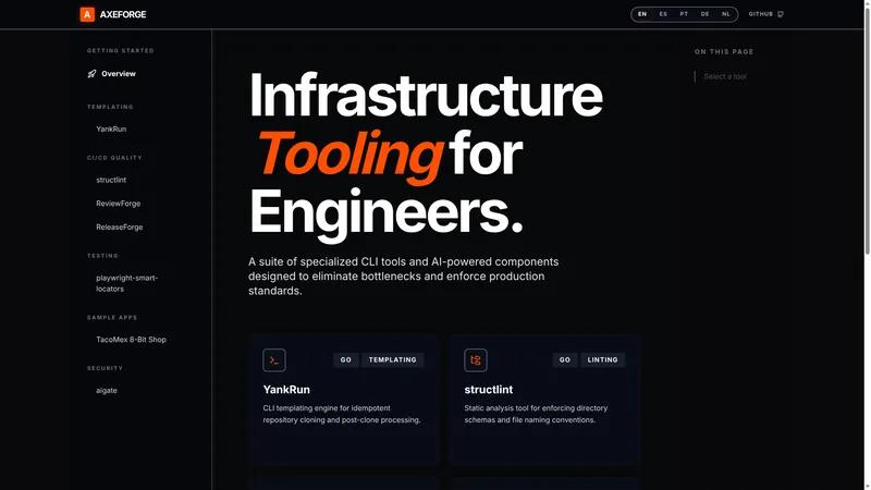 Tools product screenshot
